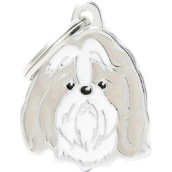 Tegn, Shih Tzu (Hvid)