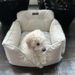 Nordic Paws Cozy Luksus Bilsæde – Beige