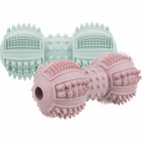 Puppy toy in natural rubber - dumbbell